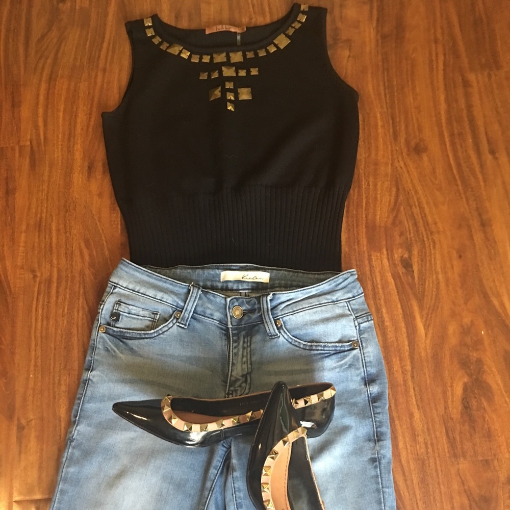 sleeveless sweater blouse - Picture 7 of 8